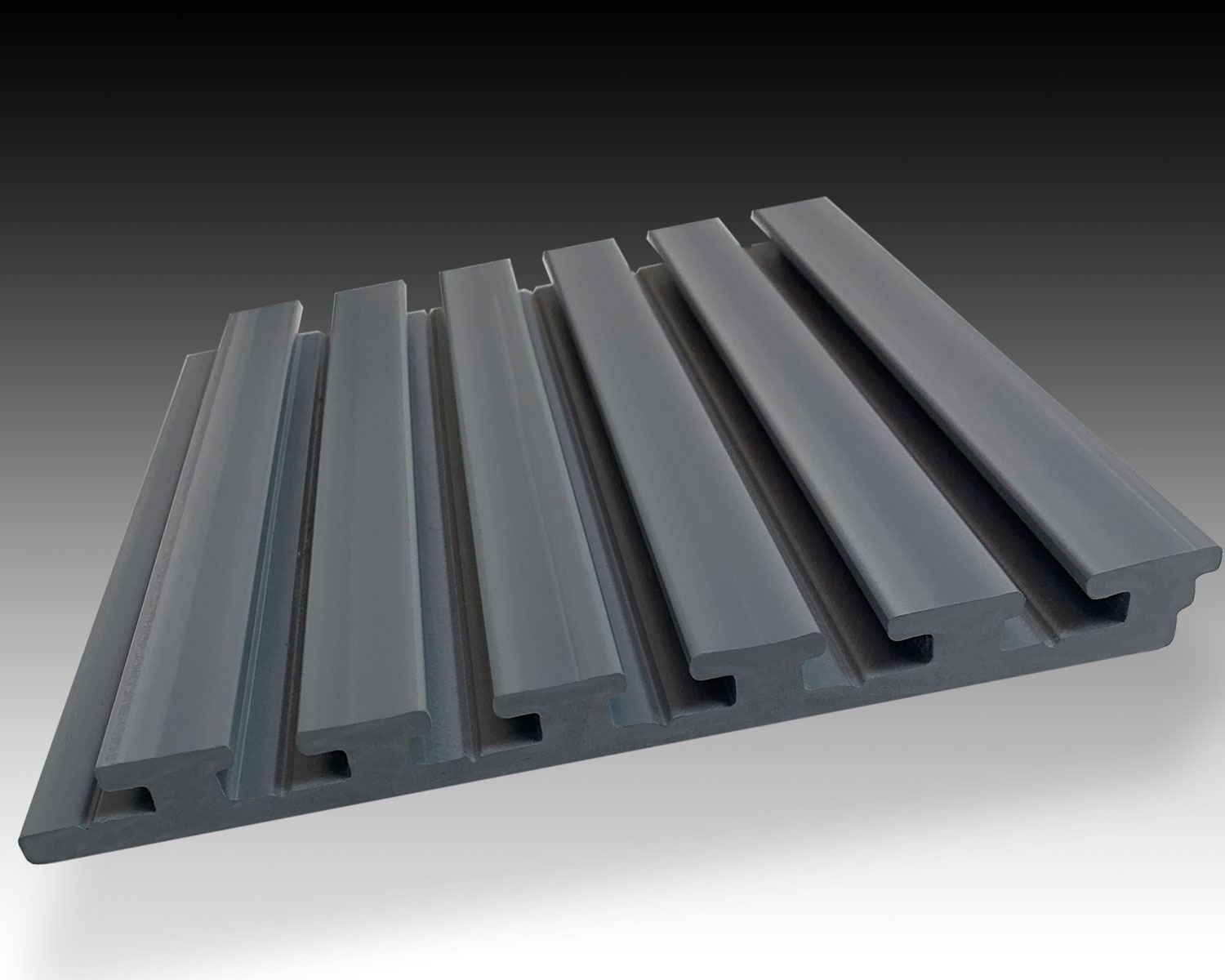 Foam PVC Slatwall profile